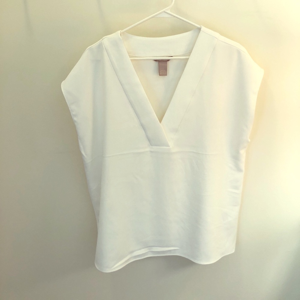 White H&M blouse